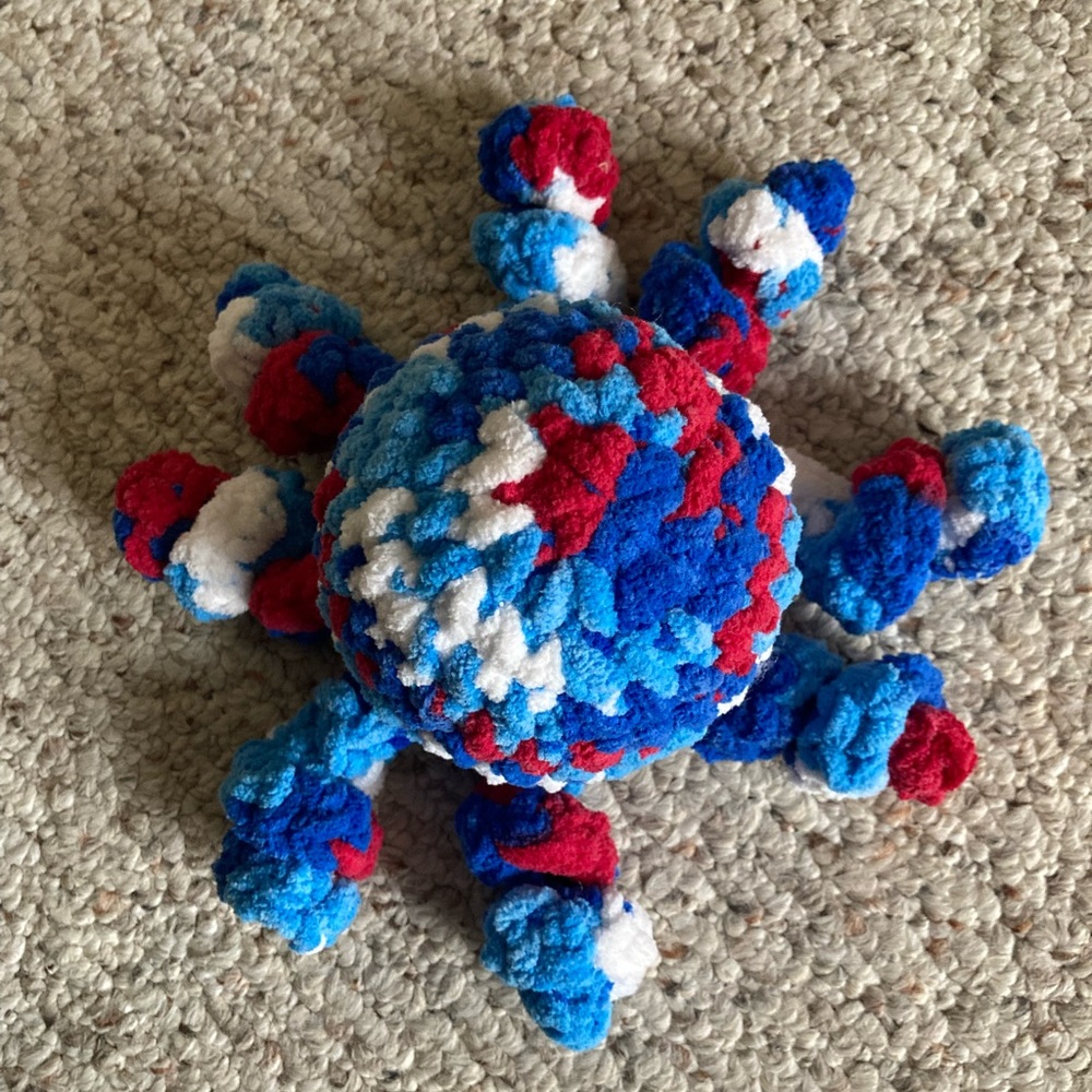 Amigurumi octopus